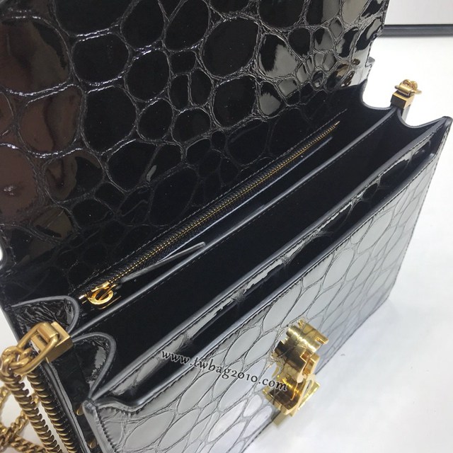 YSL专柜款女包 聖羅蘭經典款CASSANDRA翻蓋信封包 YSL肩背斜挎包 532750  jjh1068